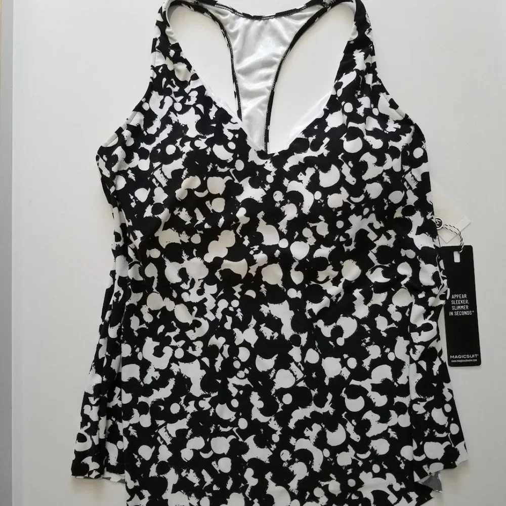 Magicsuit Taylor Underwire Tankini Top Swimsuit Size 12 - Picture 5 of 10